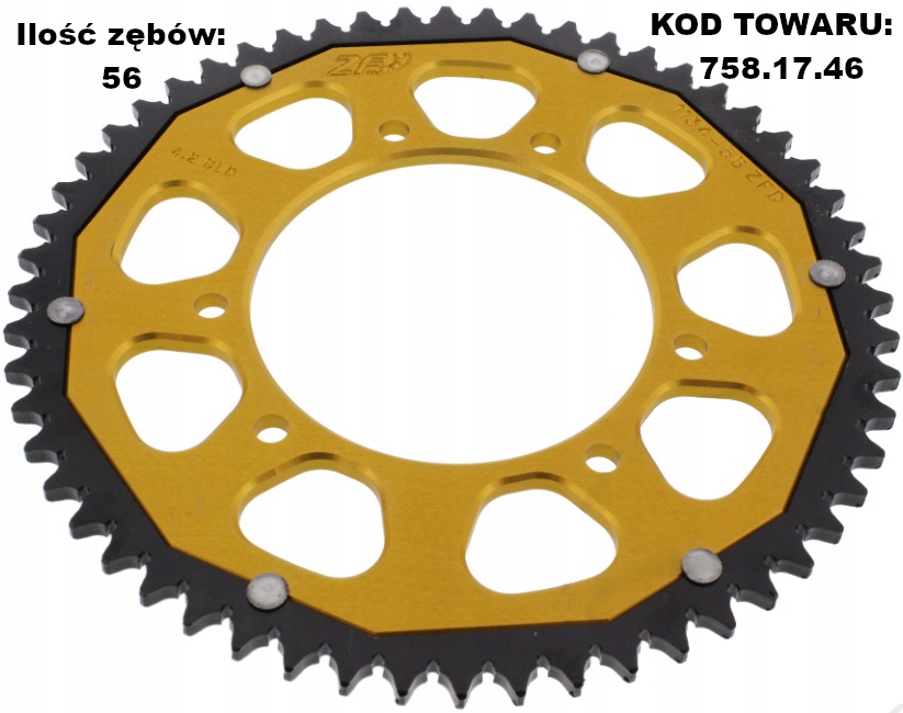 あああ Zębatka tylna 428 ZFD 48-57Z Yamaha XT 125 R 125 X za 228.25PLN z