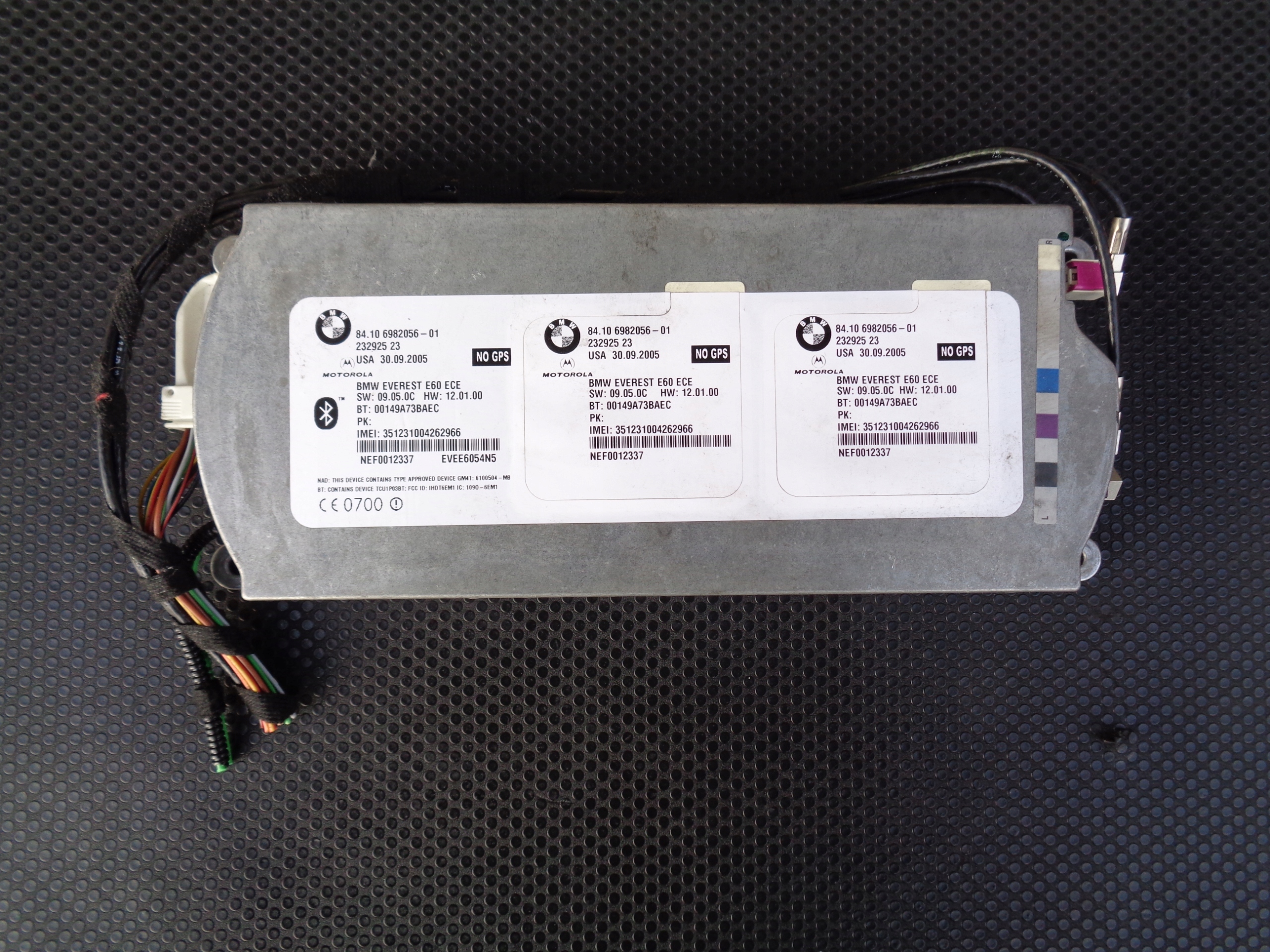 BMW E60 E90 модуль Bluetooth GSM контролер 6982056