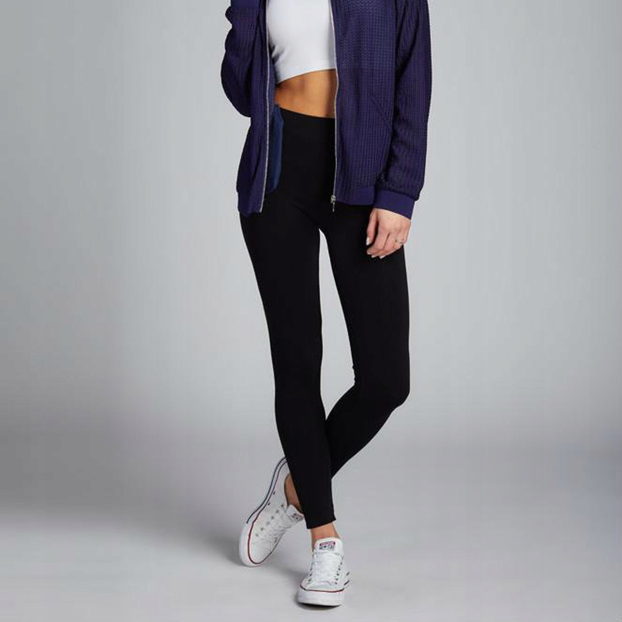 LEGGINSY BAMBUSOWE DAMSKIE leginsy Getry, XL/XXL Wzór dominujący bez wzoru