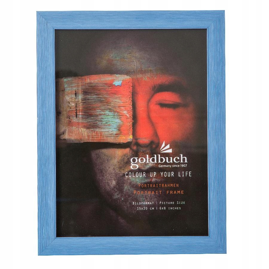 

Ramka 15x20 niebieska pastelowa Goldbuch loft styl
