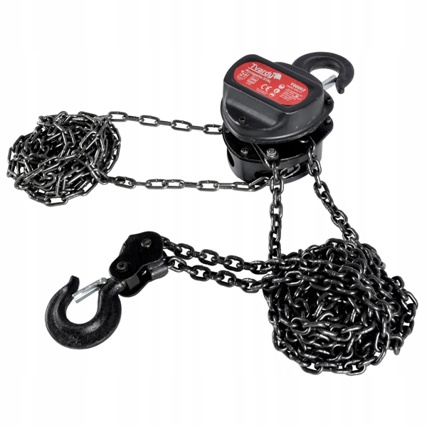 WCIĄGARKA WYCIĄGARKA ŁAŃCUCHOWA 2T ŁAŃCUCH 3m STAL Marka Tvardy