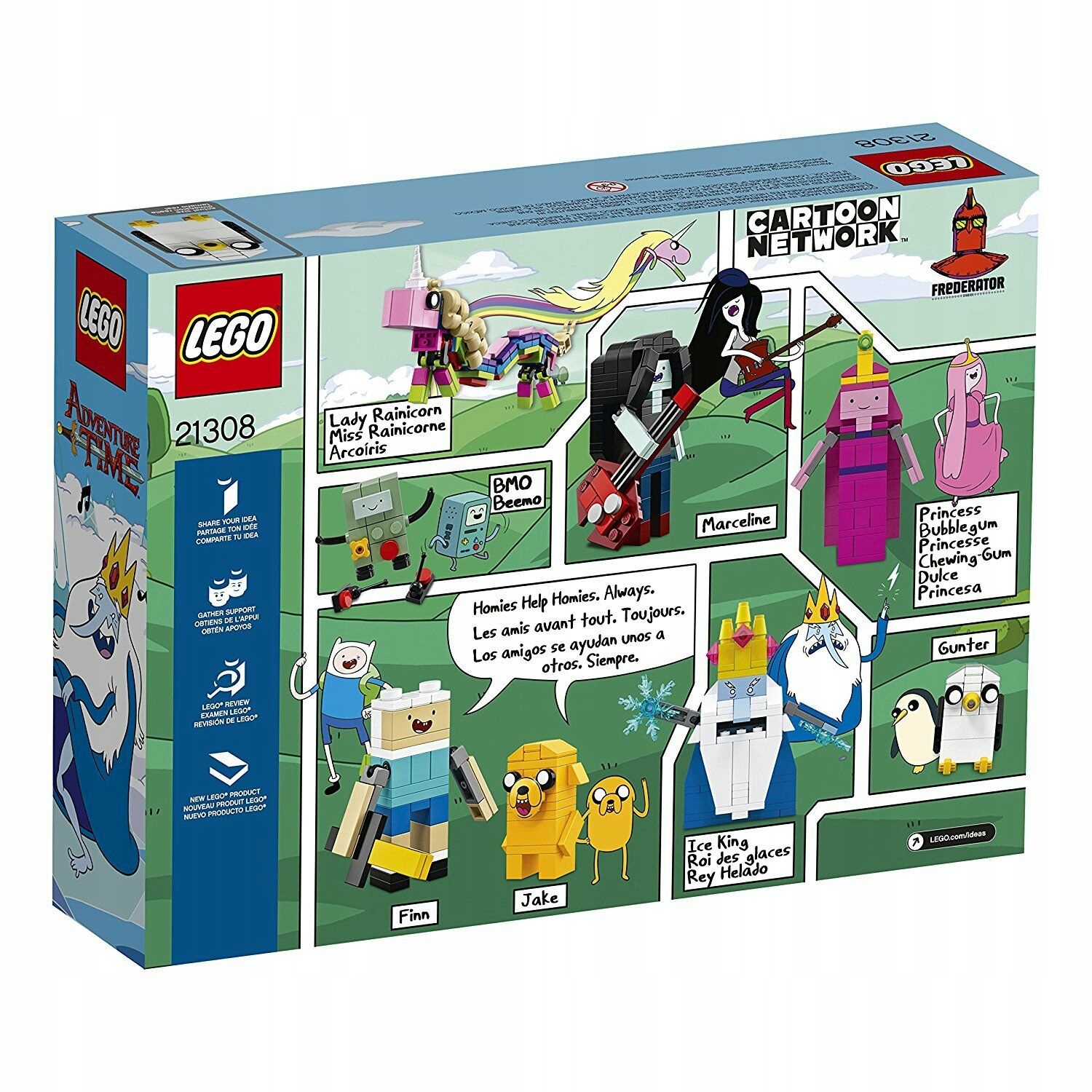 LEGO IDEAS 21308 Pora na Przygodę Cartoon Network Marka LEGO