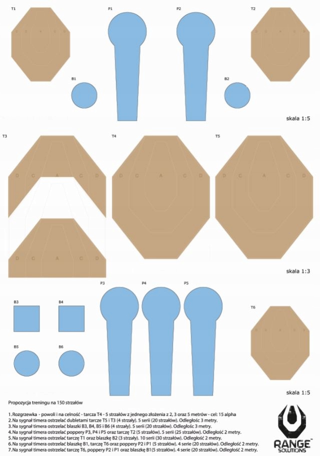 Střelecké kotouče One Target 50 Ks Karton