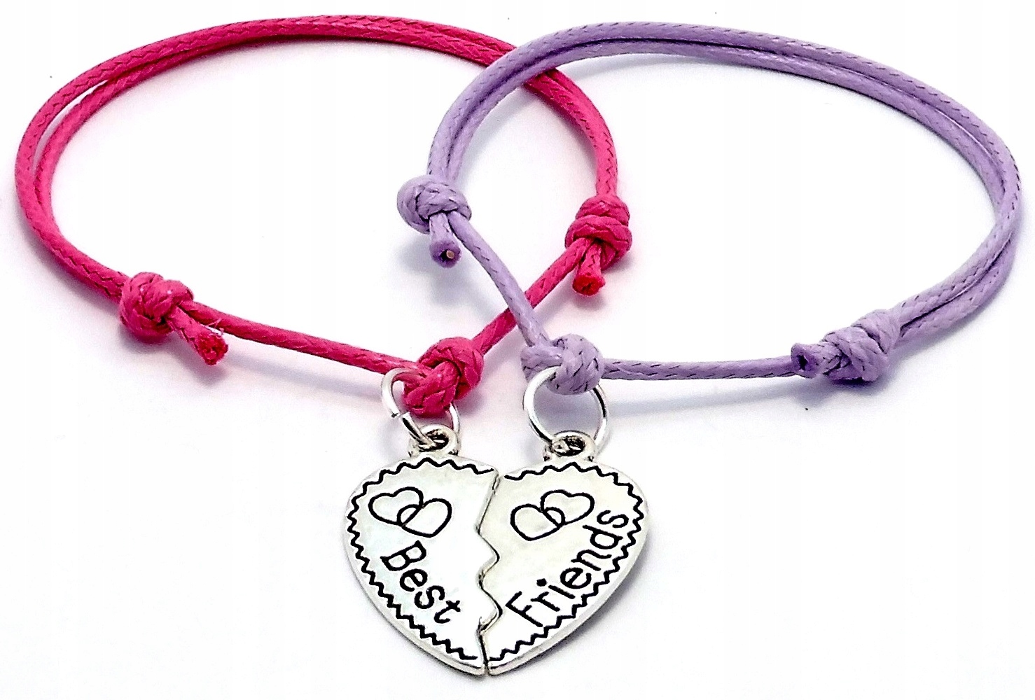 

Komplet Bransoletek Przyjaźni Serce Best Friends