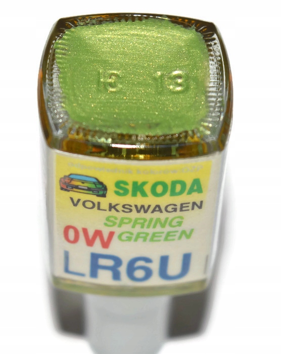SKODA LR6U SPFING GREEN LAKIER ZAPRAWKA DO RYS ARA 10 ML