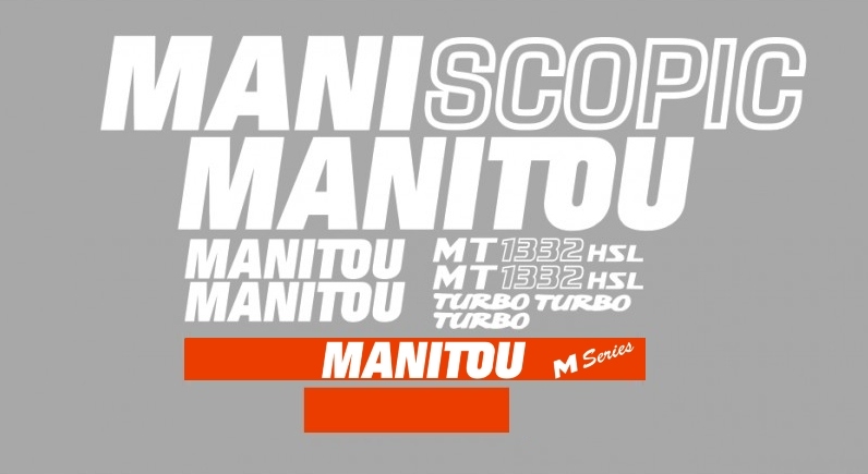 Samolepky – polep Manitou Mt 1332 Hsl