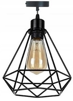 

Lampa Sufitowa Wisząca W Stylu Loft Reno E27