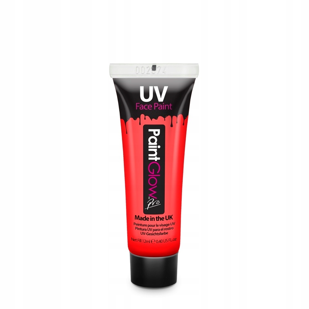 

Farba Uv Do Twarzy I Ciała PaintGlow Uv Red