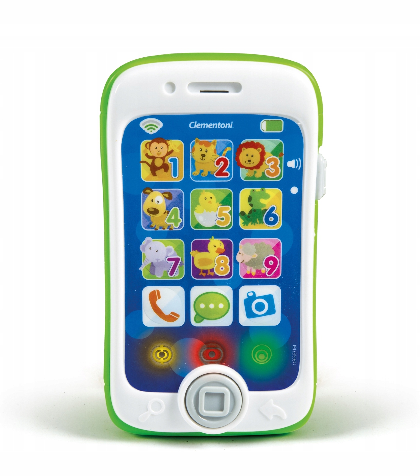 CLEMENTONI BABY SMARTFON DOTYKOWY telefon 17223 Marka Clementoni