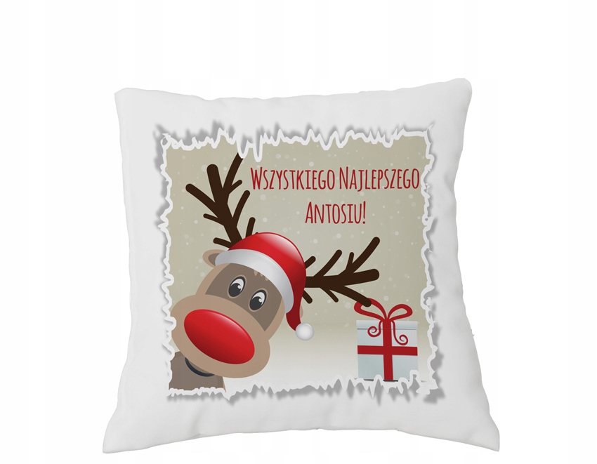 

Poduszka Święta Mikołajki Z Imieniem