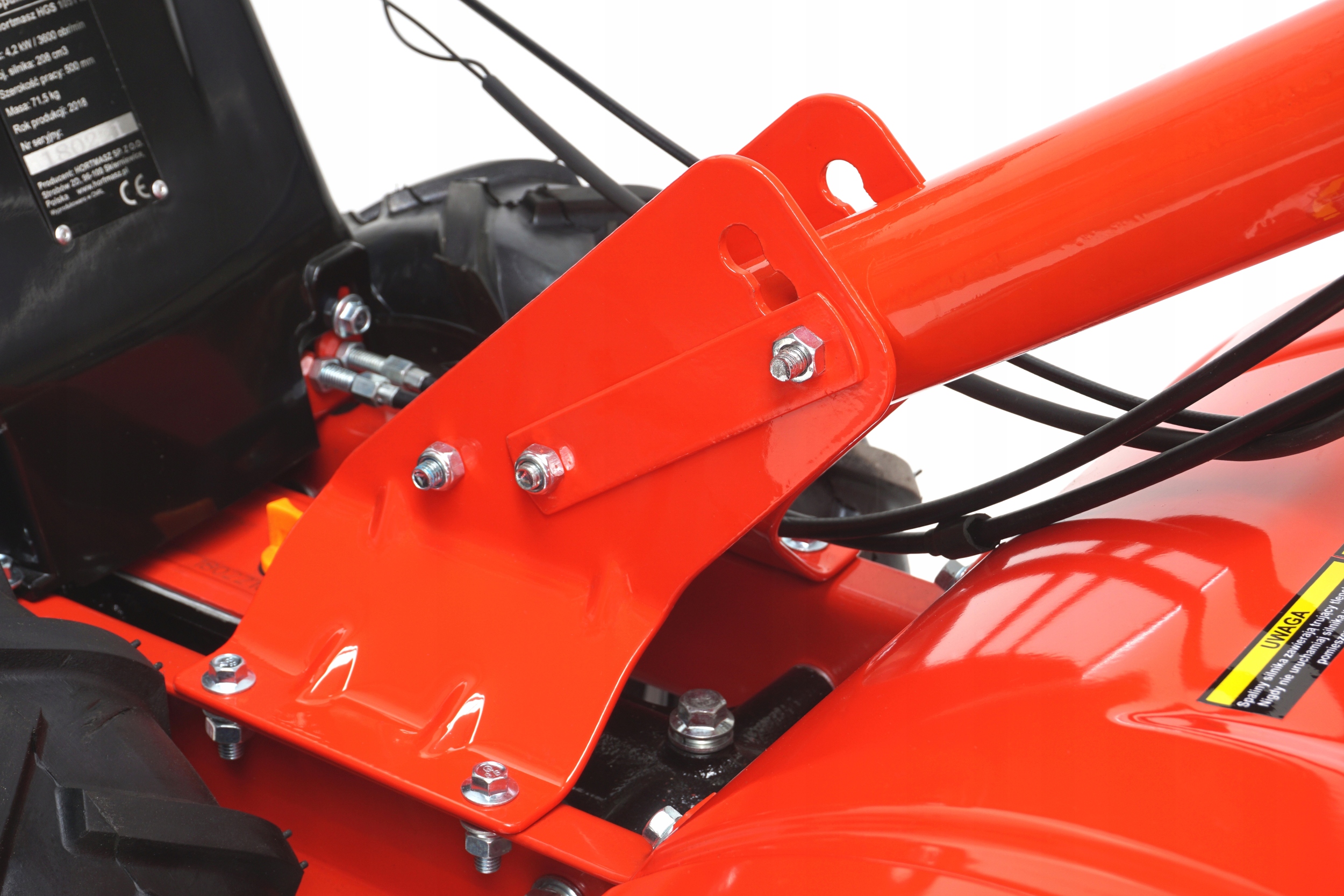 GLEBOGRYZARKA spalinowa HORTMASZ HGS1051N 7KM+OLEJ Moc silnika spalinowego 7 KM