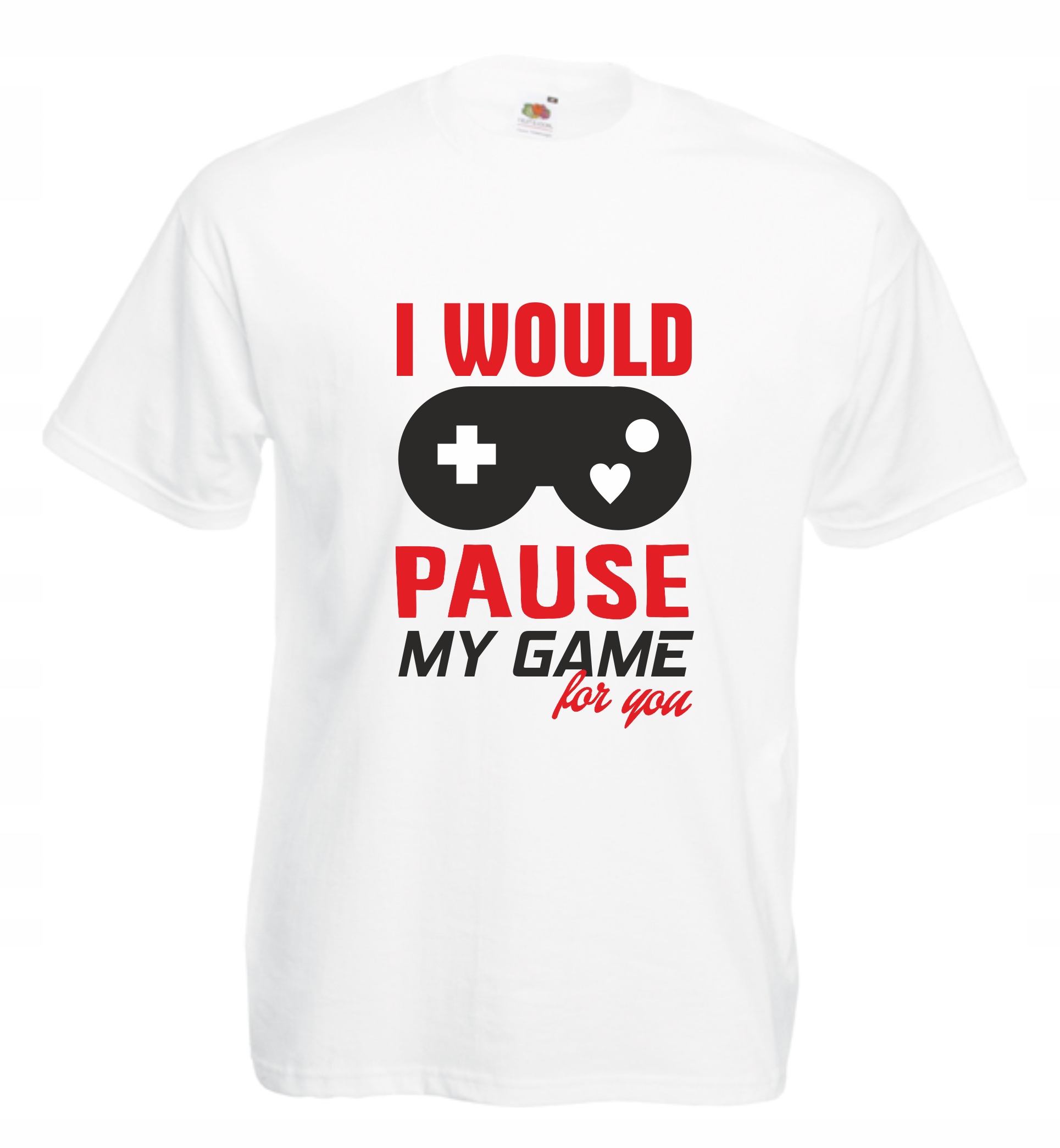 

Koszulka męska I Would Pause Game Walentynki M