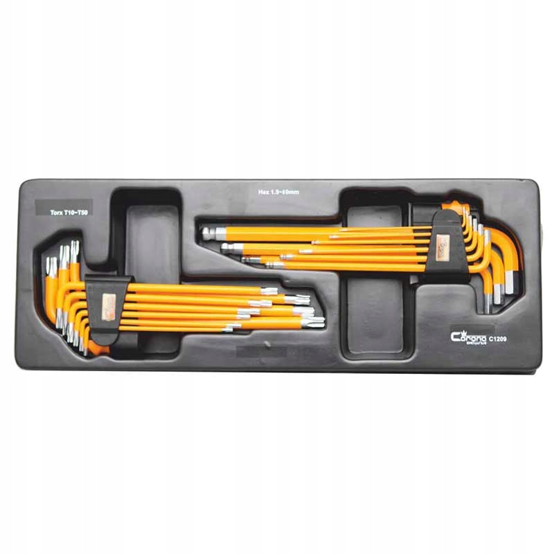 

Zestaw Imbusów I Torx Klucze Kątowe Corona C1209