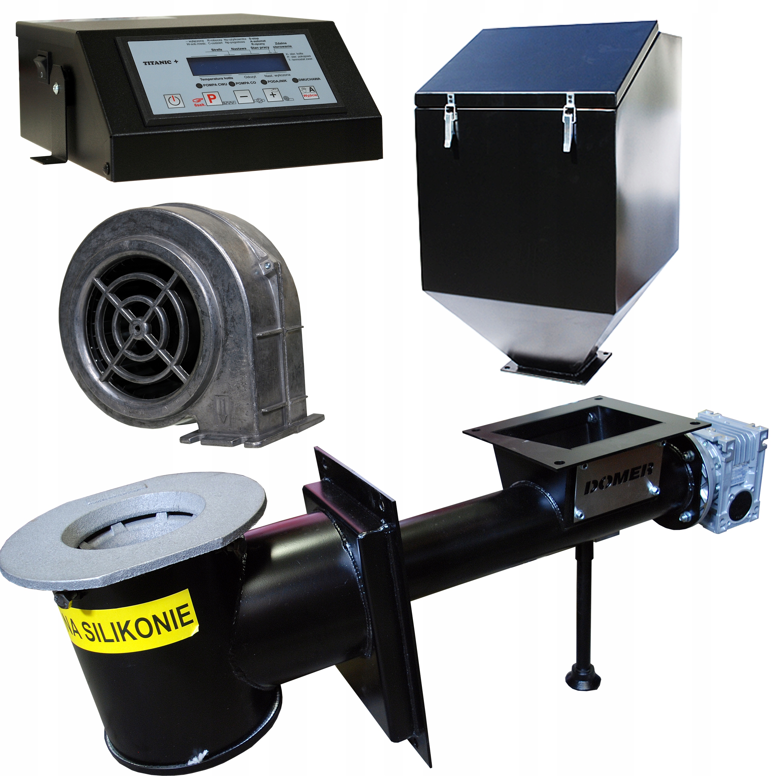 Sada Pro Kotlová Pájka Podavač 25 Kw Domer Komplet