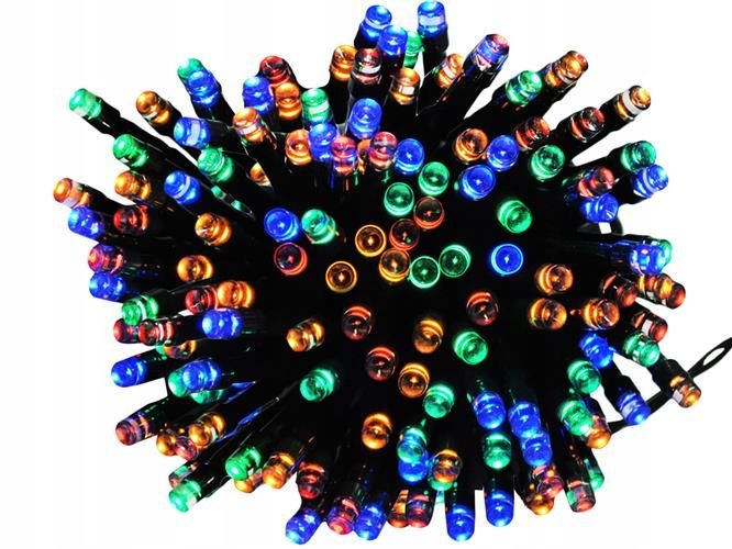 LAMPKI CHOINKOWE 500 LED PROGRAMATOR MULTIKOLOR Marka Ledlights
