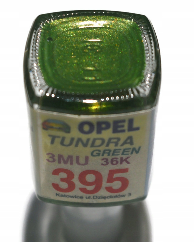 

Opel 395 Z395 3MU 36K 824J Green Zaprawka Ara