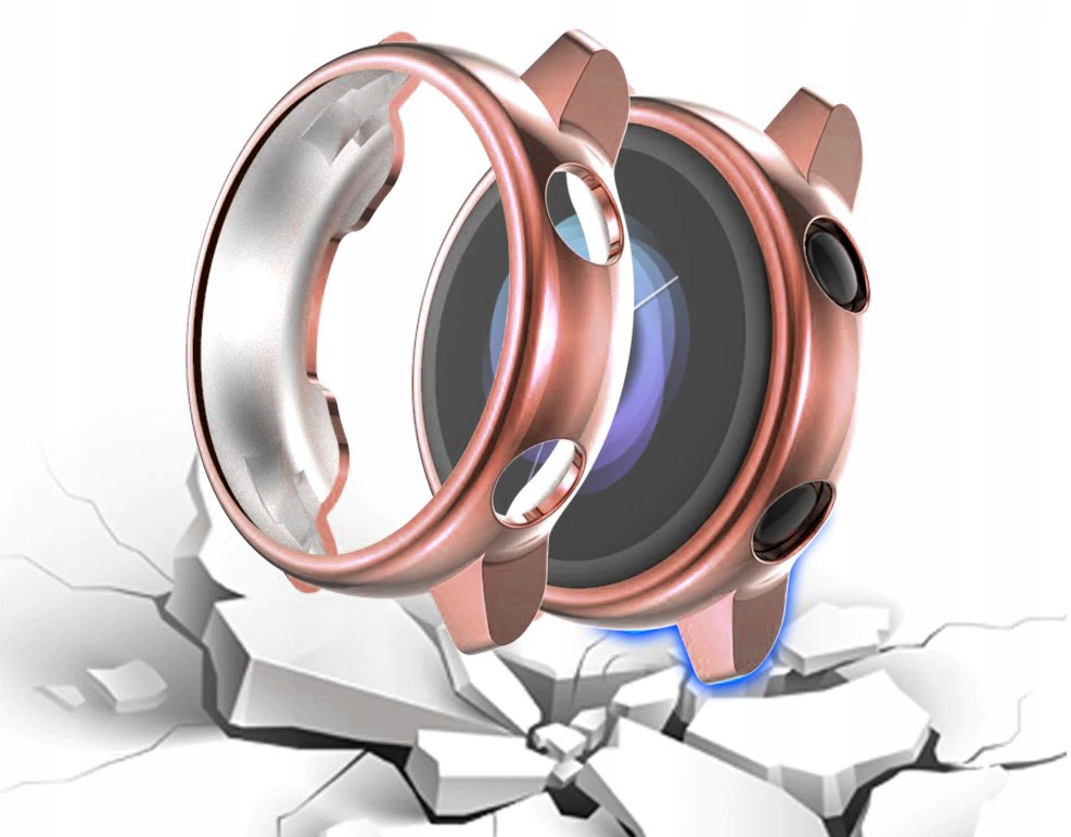 RÓŻOWE Etui Case do Samsung Galaxy Watch ACTIVE Pasuje do modelu Samsung Galaxy Watch Active