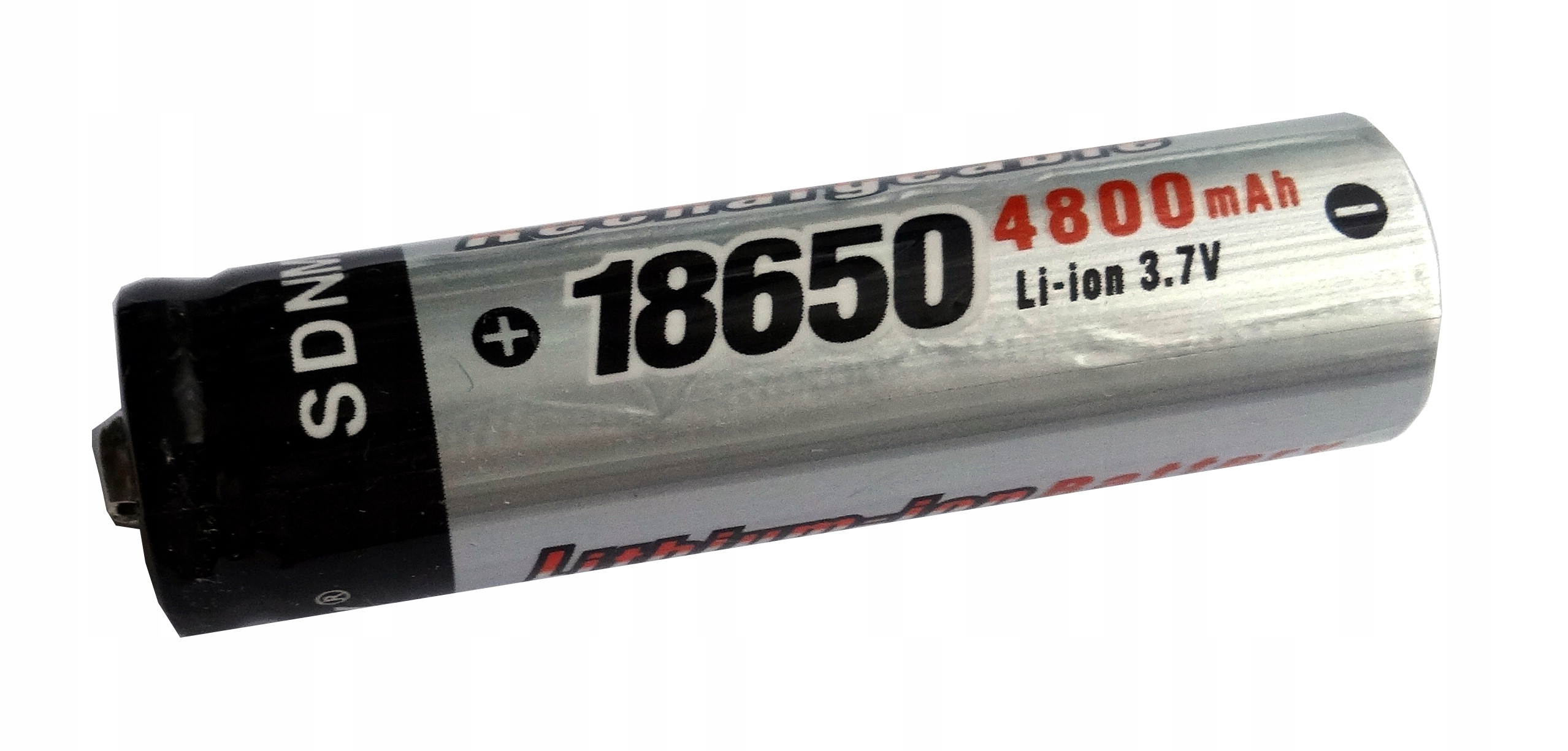 

1x Akumulator 18650 4800 mAh 3,7V Li-ion bateria