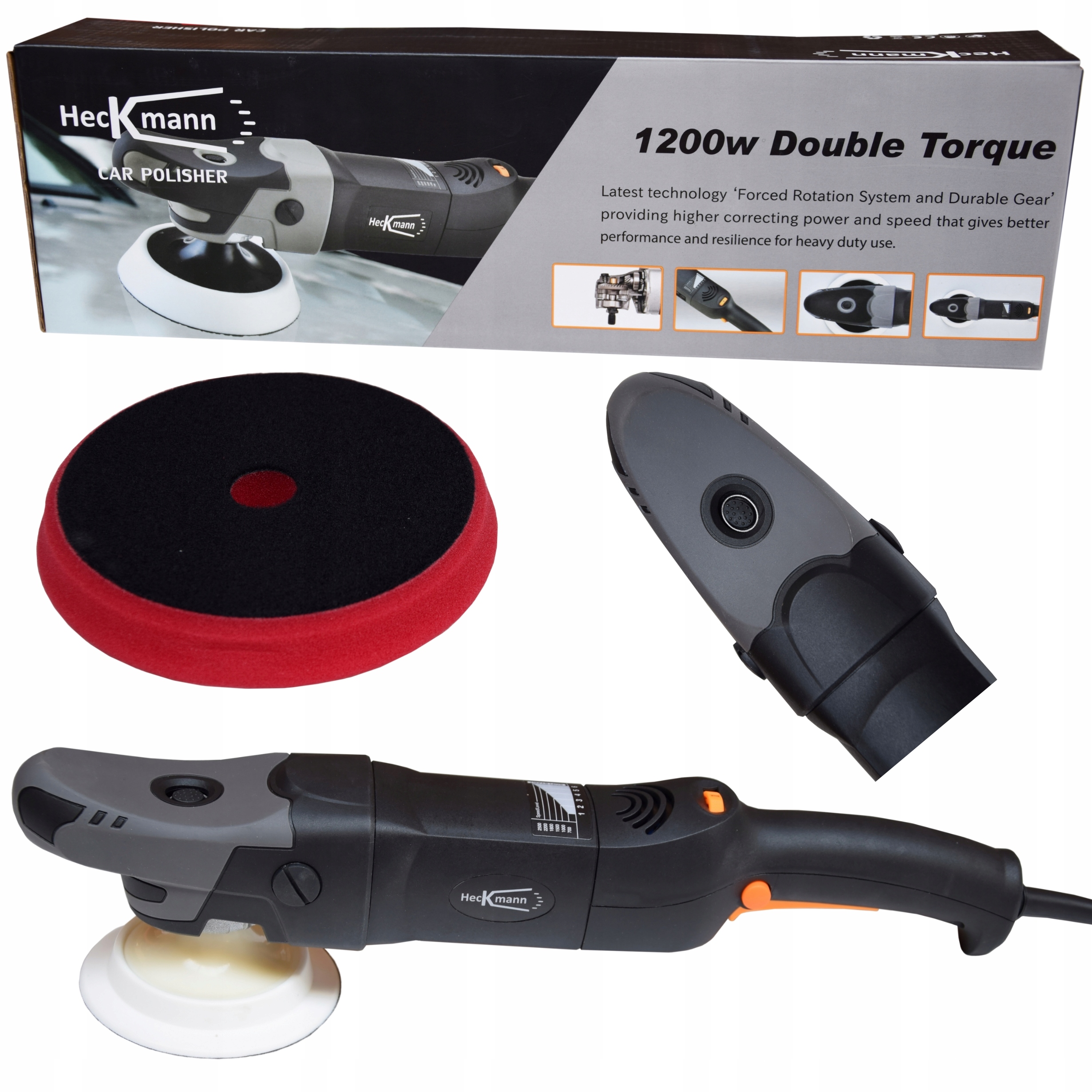 MASZYNA POLERSKA HECKMANN 1200 P7 polerka Mark Heckmann