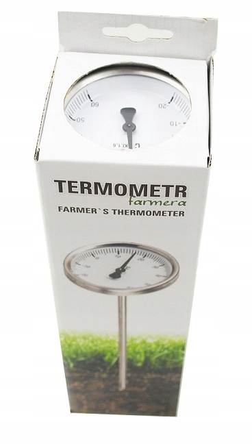 Termometr Farmera Rolniczy Do Gleby Powietrza