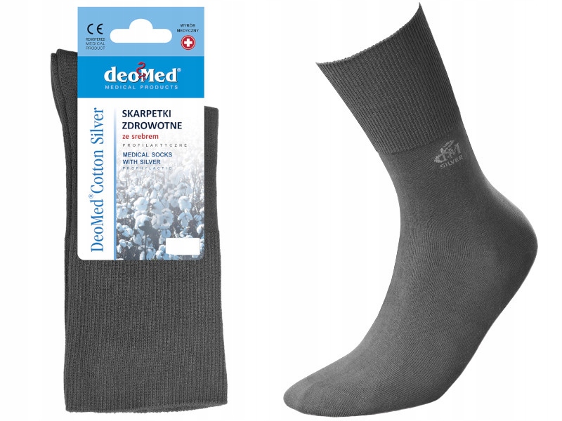 

Skarpety Deomed Cotton Bezuciskowe Zdrowotne s4750