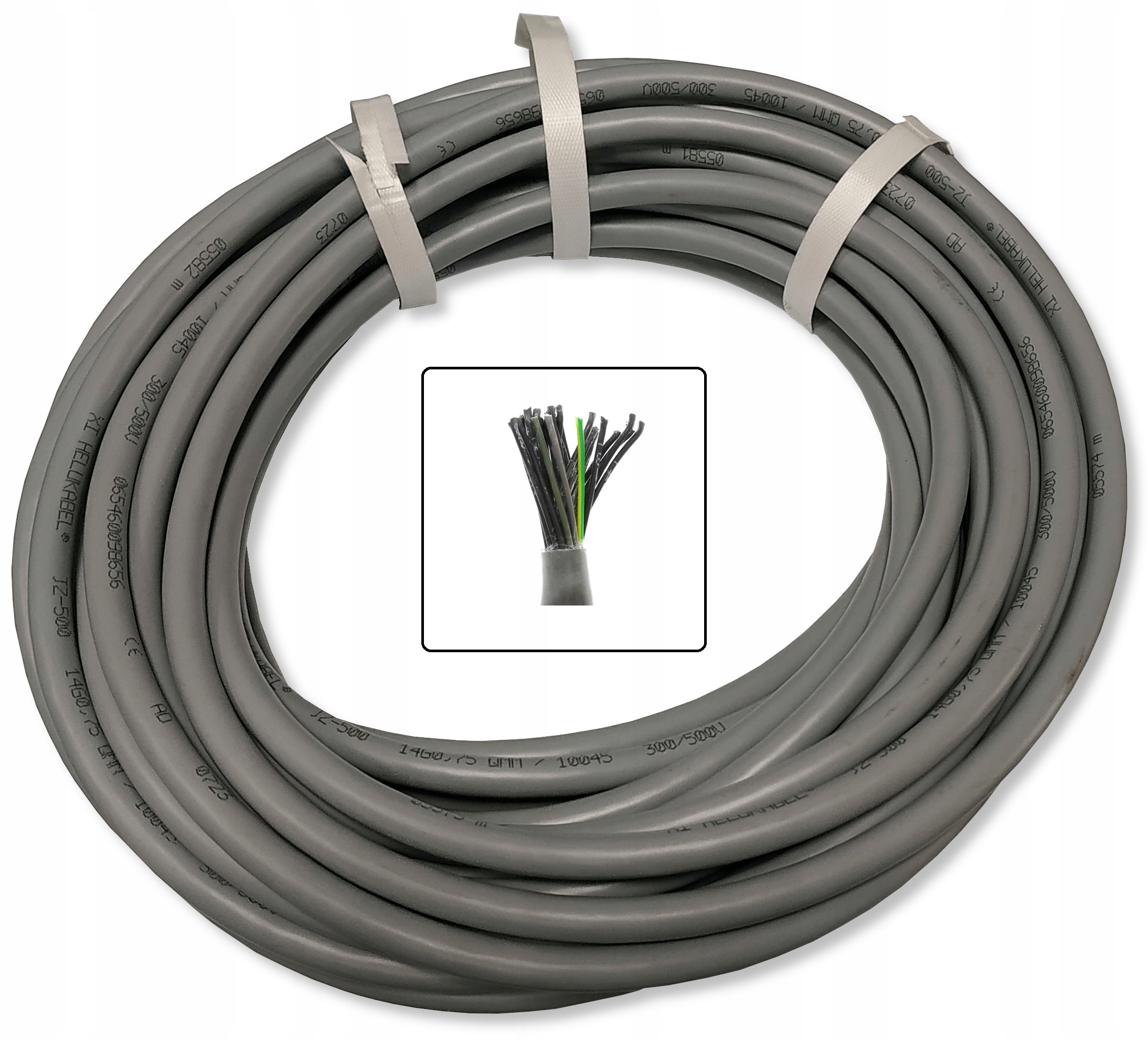 

Przewód kabel sterowniczy JZ-500 14x0,75 300/500V