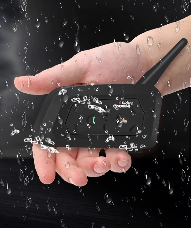 INTERKOM MOTOCYKL EJEAS V6 PRO 1200M 6 OSÓB 2 KASK Dodatkowe elementy zestawu kabel USB zestaw montażowy