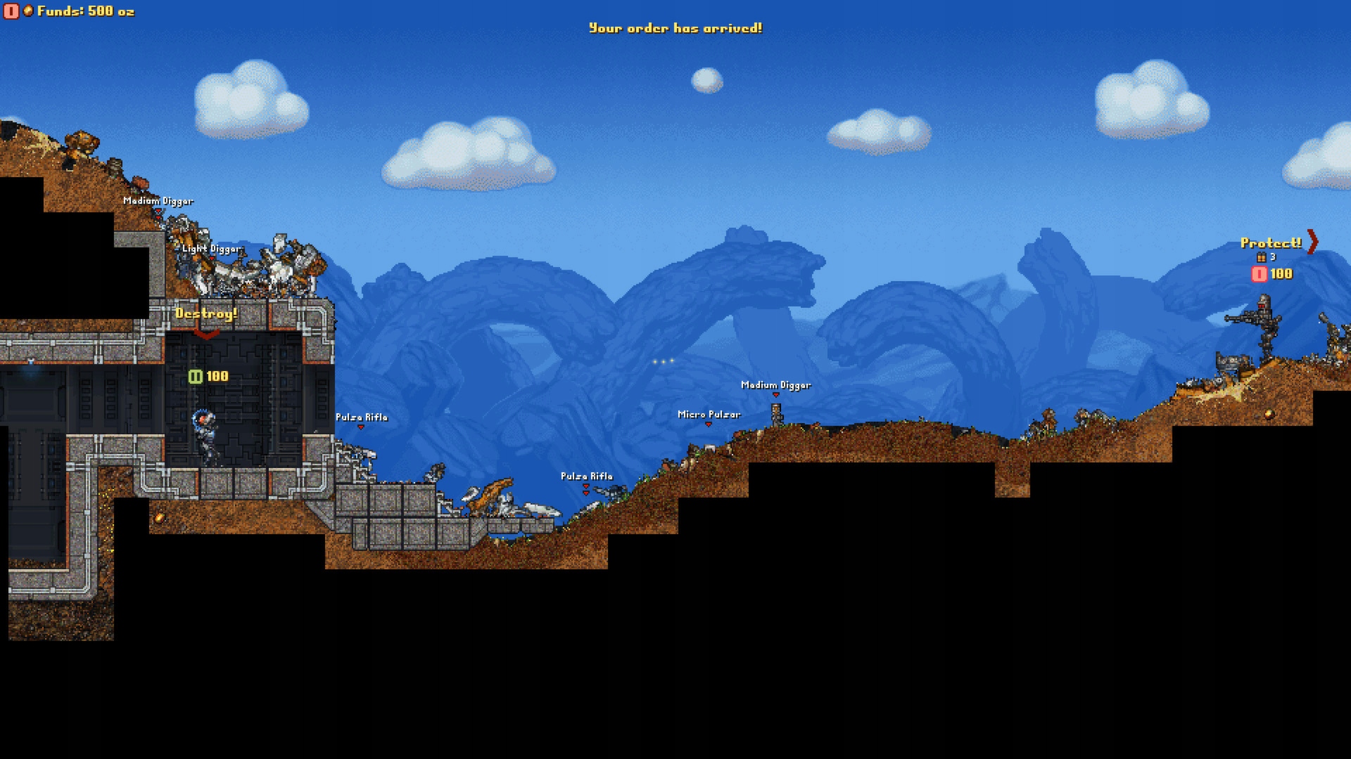 Cortex Command STEAM KEY Platforma PC