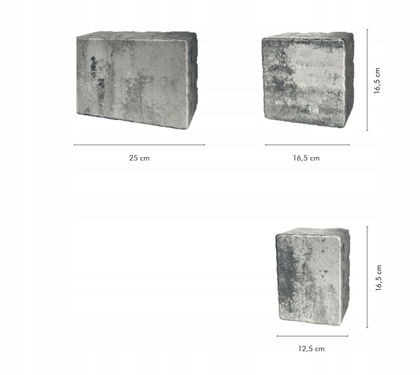 Kostka TERRA kolory zimy / WYPRZEDAŻ I gat Marka inna