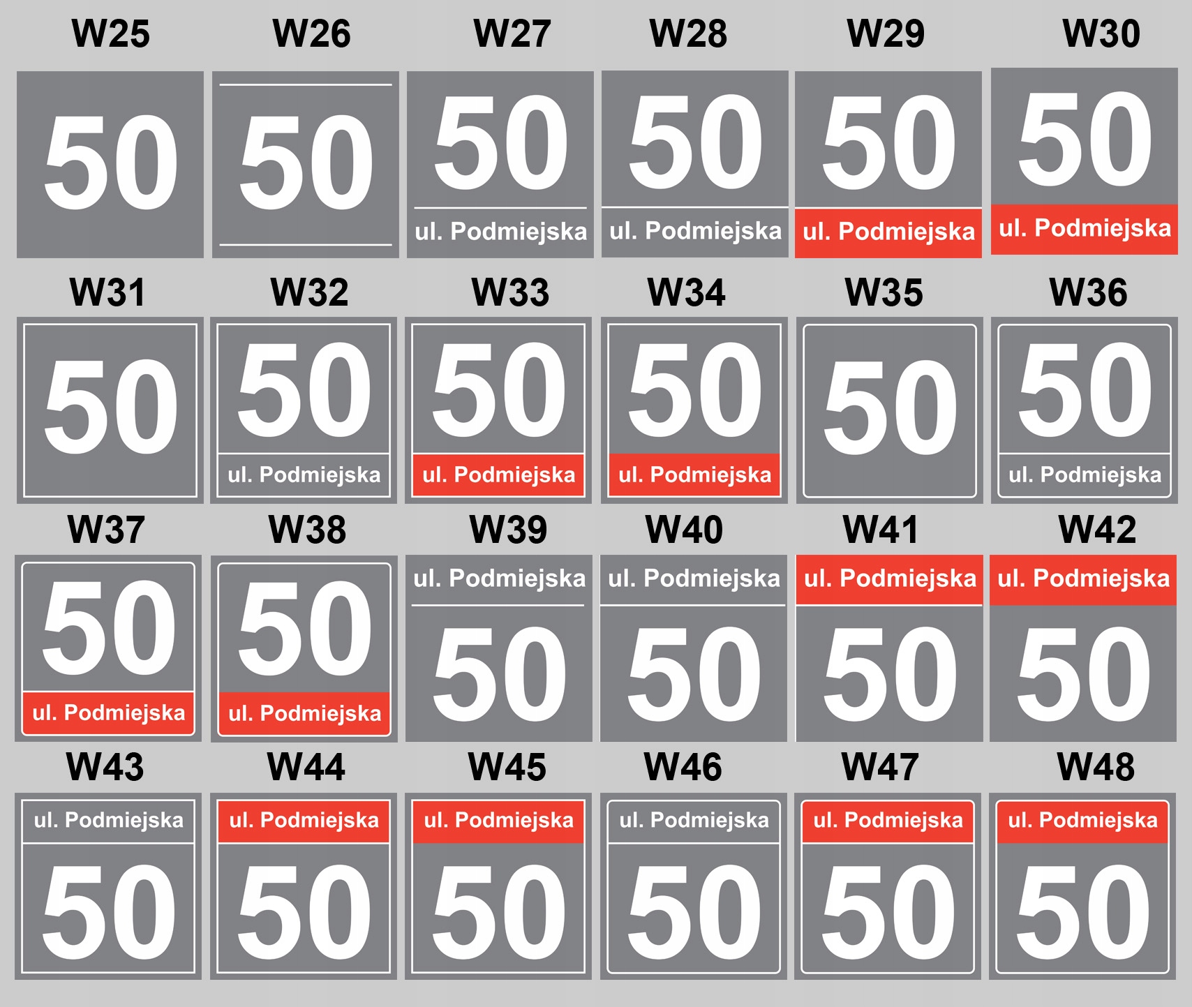 TABLICA TABLICZKA ADRESOWA NUMER DOMU 15x20 cm !! Marka inna