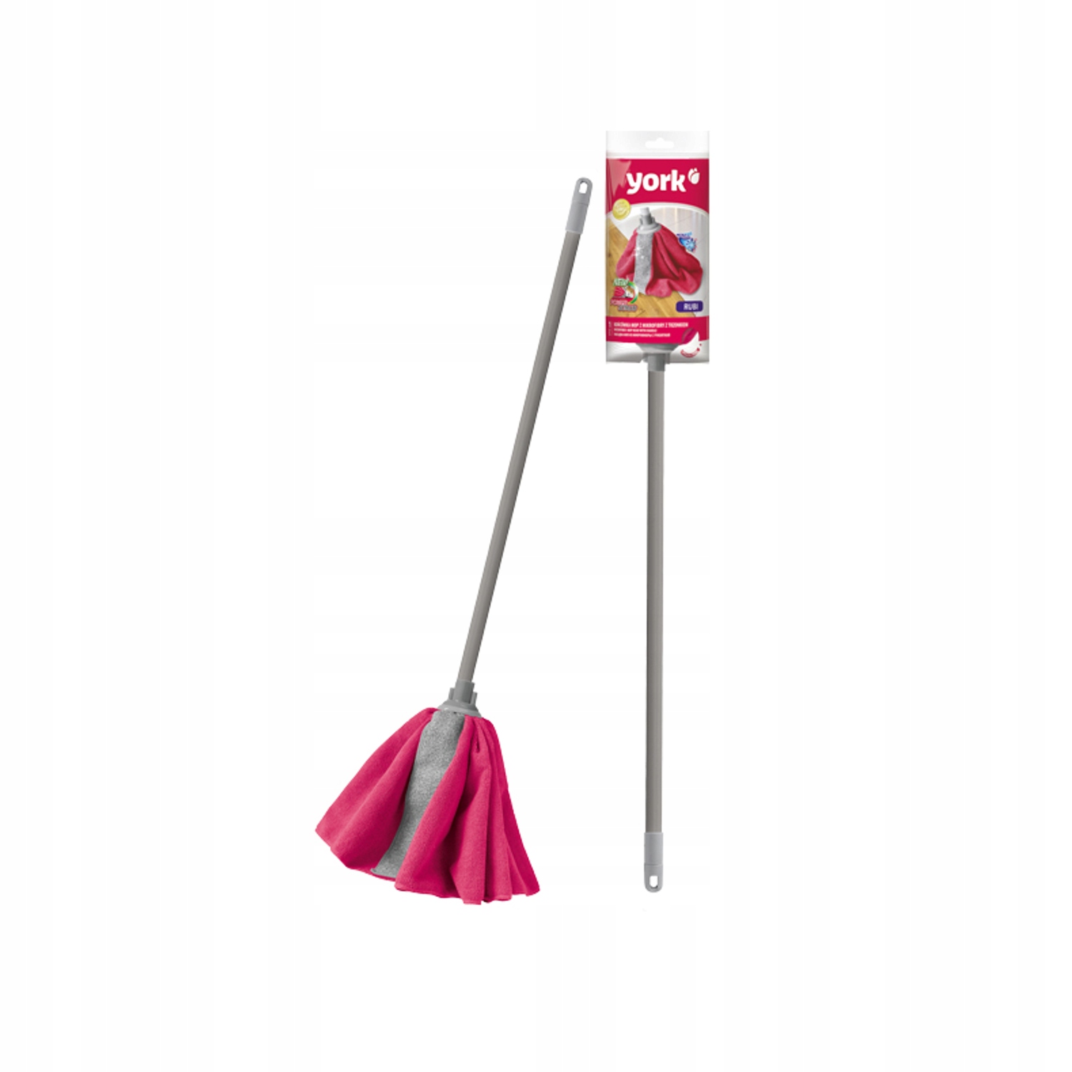 

Mop z trzonkiem 120cm York Rubi