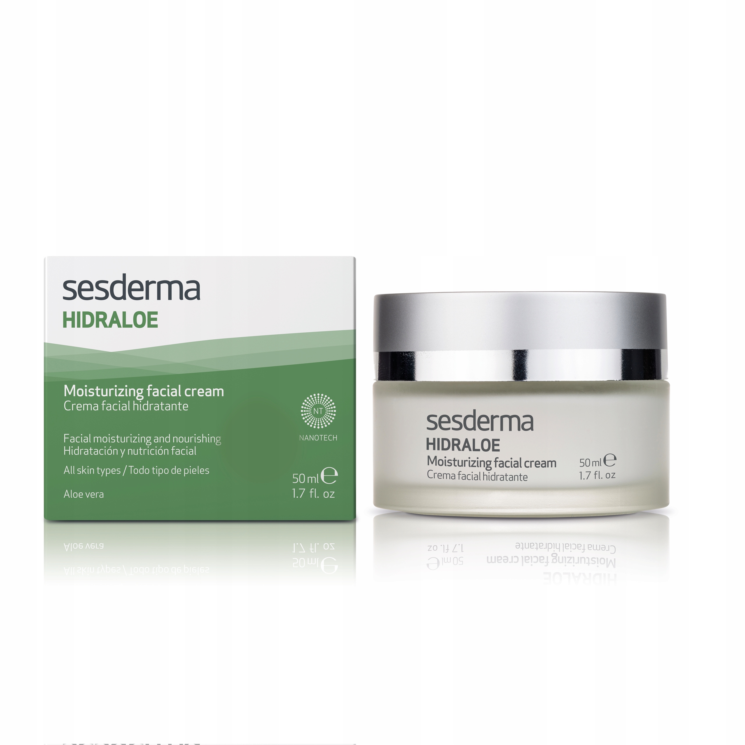 Sesderma Hidraloe 50 ml krem nawilżający do twarzy