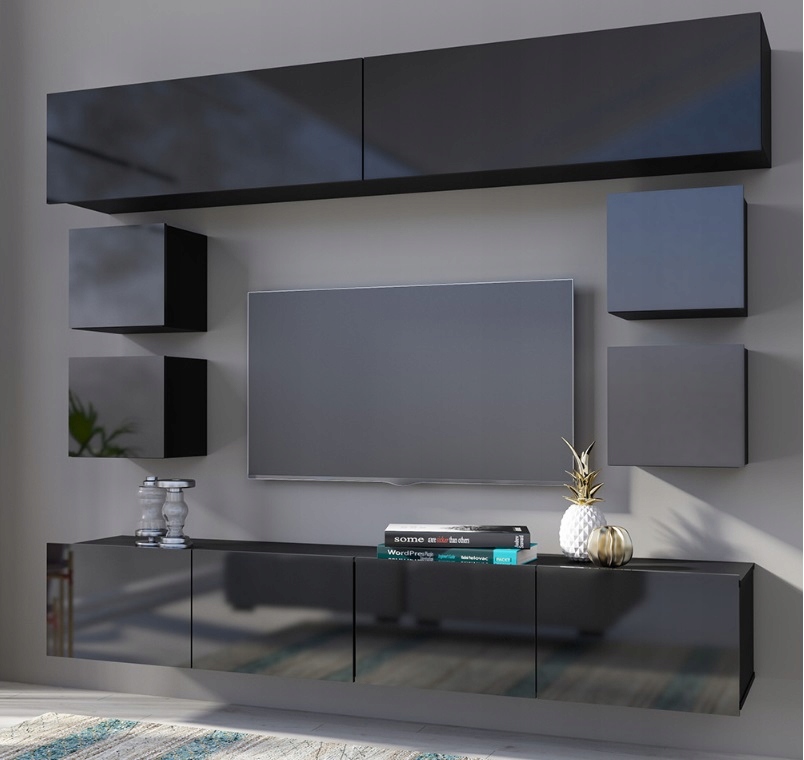 Meblościanka MODERN w połysku 16 Marka BroMARKT