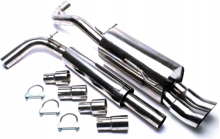 EVOLUAED76 - VW Lupo спортивна вихлопна система 2X76 DTM TECHNIX