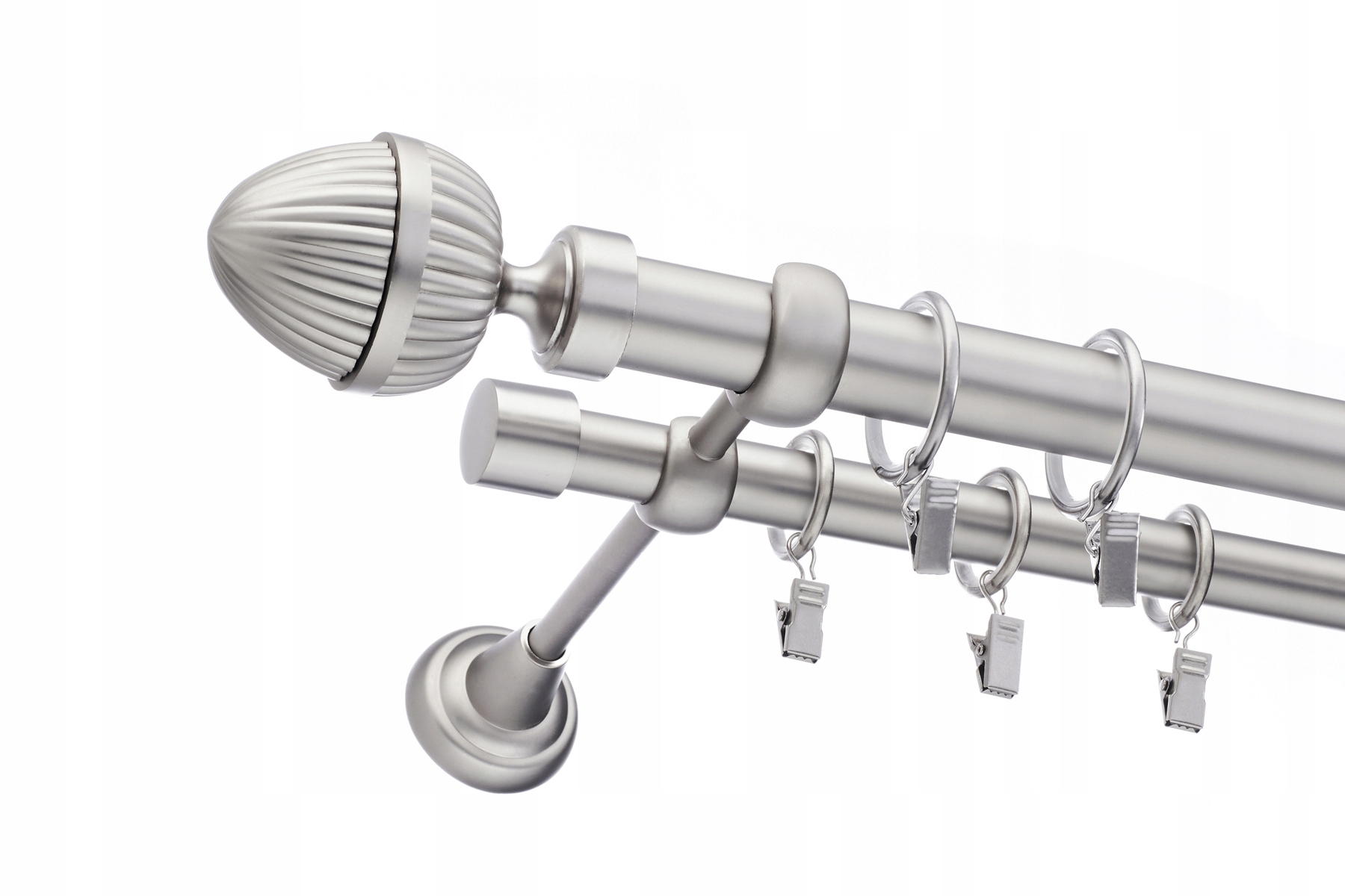 

Karnisz Metalowy Podwójny Fi 25+19mm 360cm