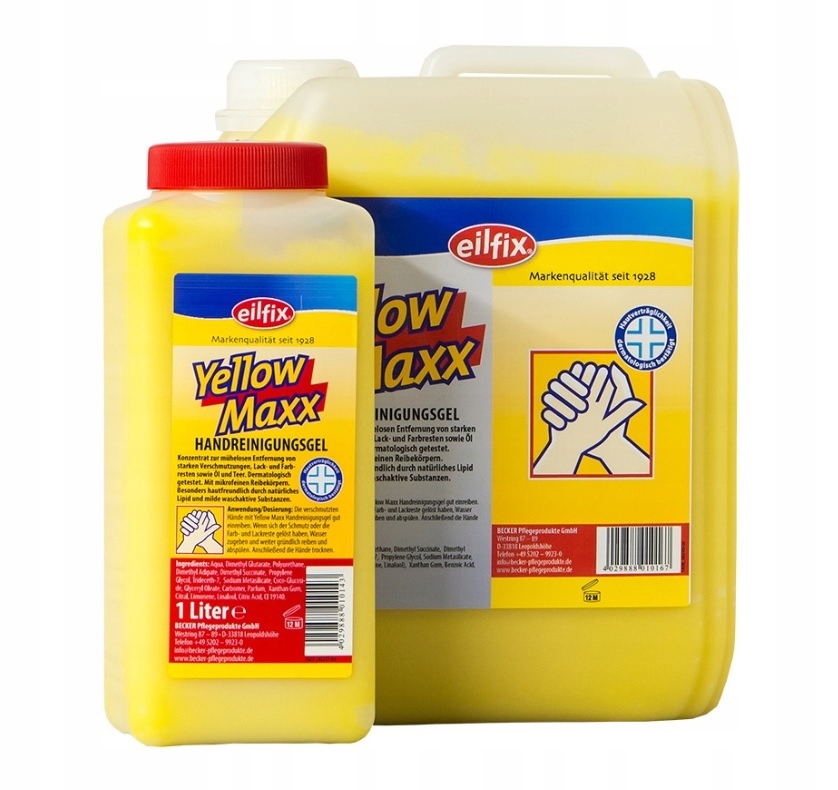 Крем для миття рук Lemon YELLOW MAXX 5l Eilfix