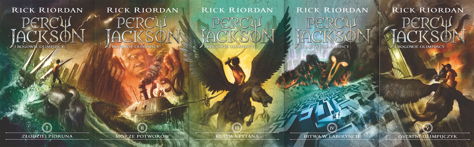 

Percy Jackson I Bogowie Olimpijscy kpl bez pudełka