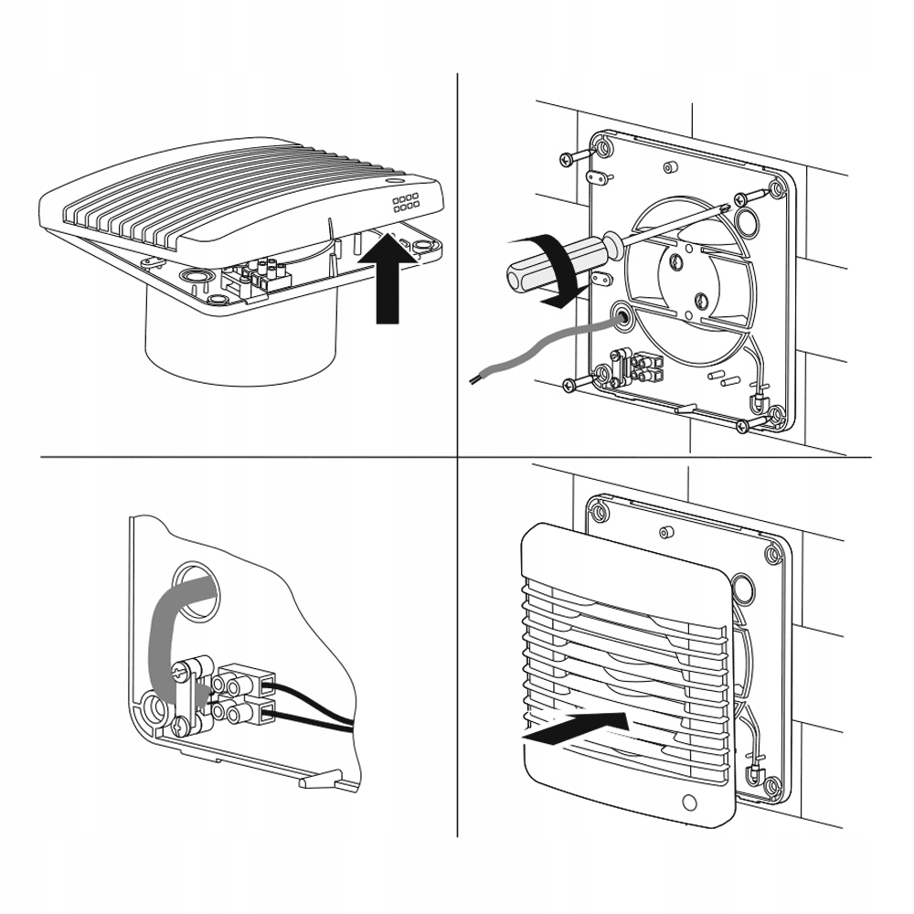 VENTS WENTYLATOR P/T Z TIMER 100 SILENTA-MT CICHY Marka Vents