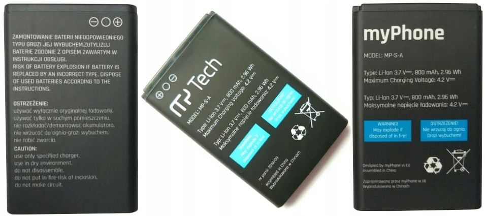 

Bateria MyPhone Mp-s-a 1030 1045 1082 1090 5300