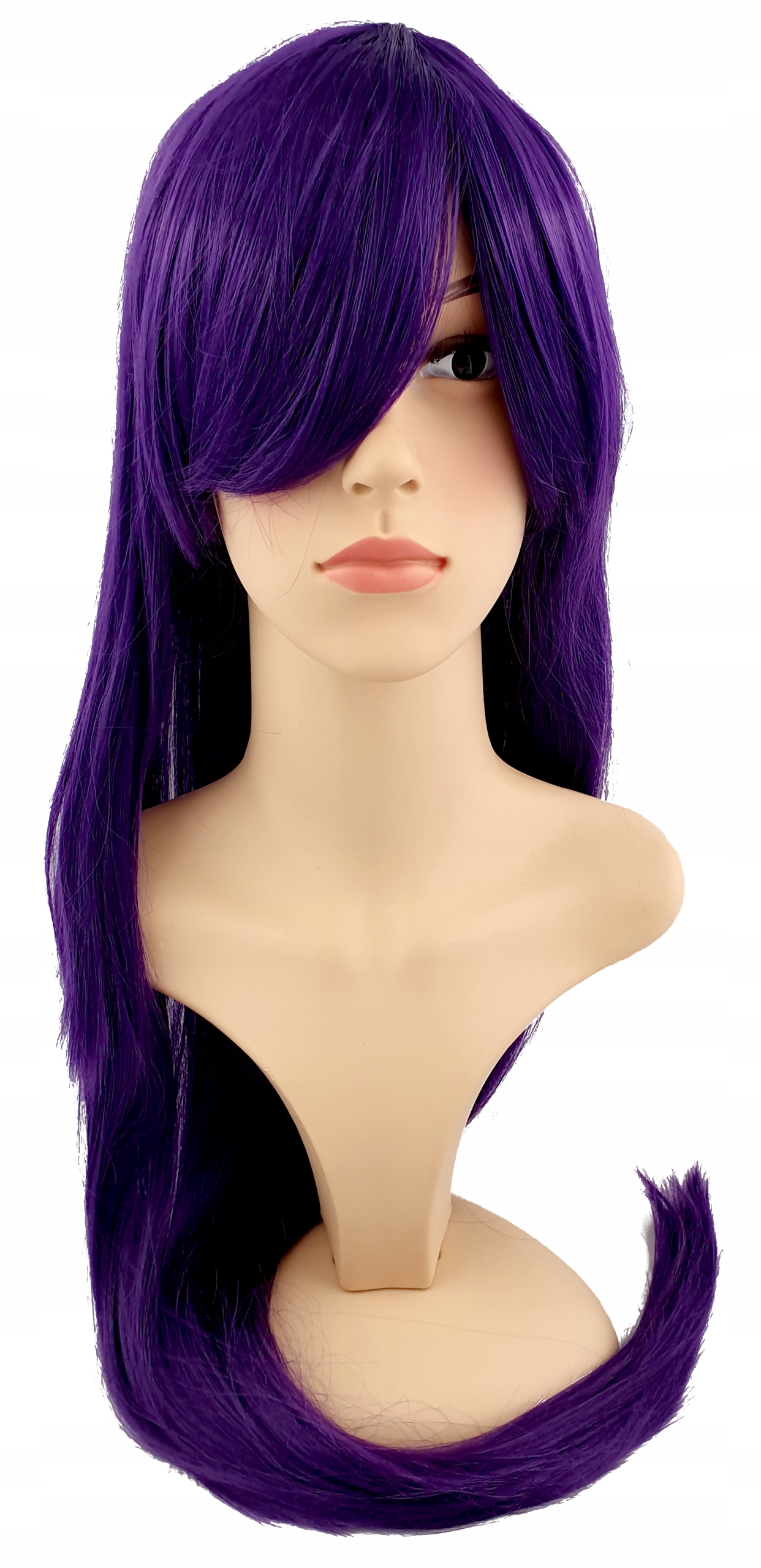 

Cosplay Peruka 100 CM Anime Manga Długa Fiolet