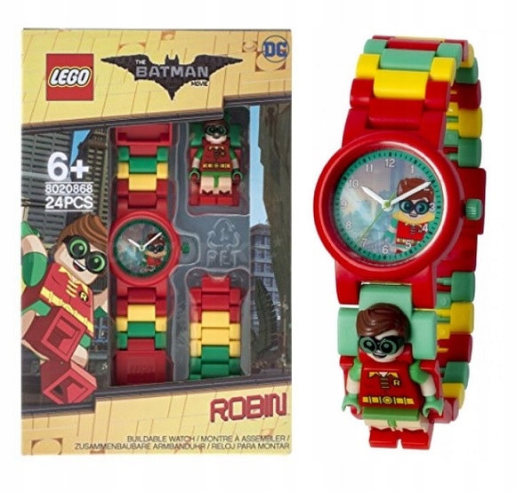 

Lego 8020868 Batman Movie Zegarek Na Rękę Robin