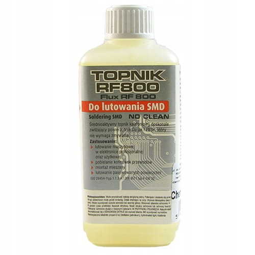 

Topnik do lutowania RF800 100ml z pędzelkiem