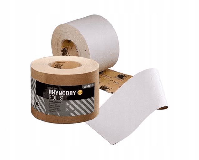 Indasa Rhynodry White Line Papier Ścierny Rolka 115mm x 50m P180