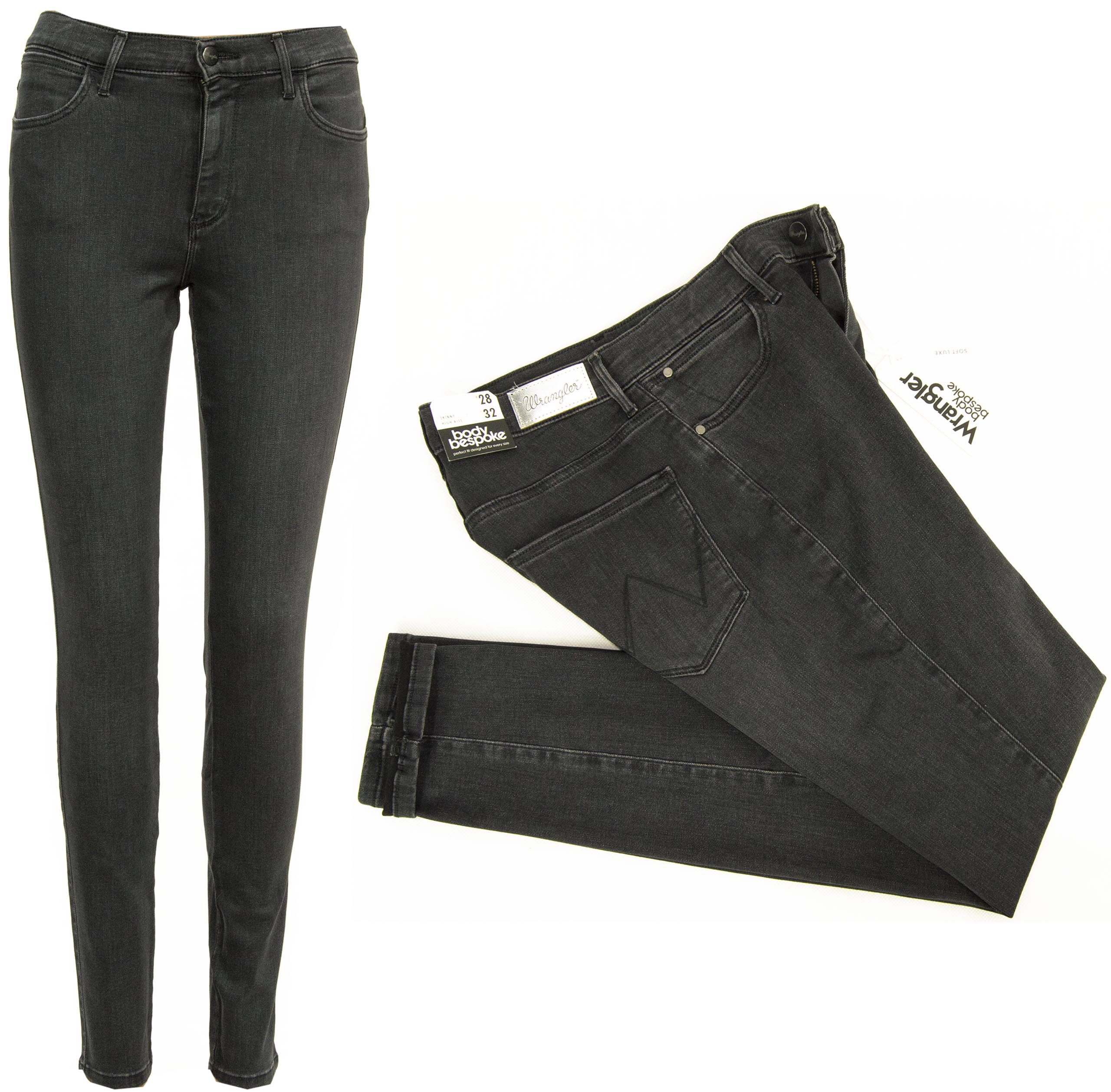 Wrangler High Skinny Soft Džíny Kalhoty W25 L32