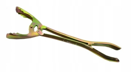 Szczypce do węgla, grilla, pieca ocynkowane