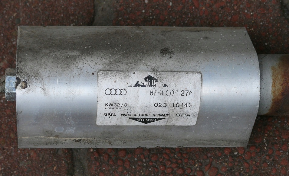 ODBOJ Halter der Stoßstange rechts heck AUDI A4 B6 4X4