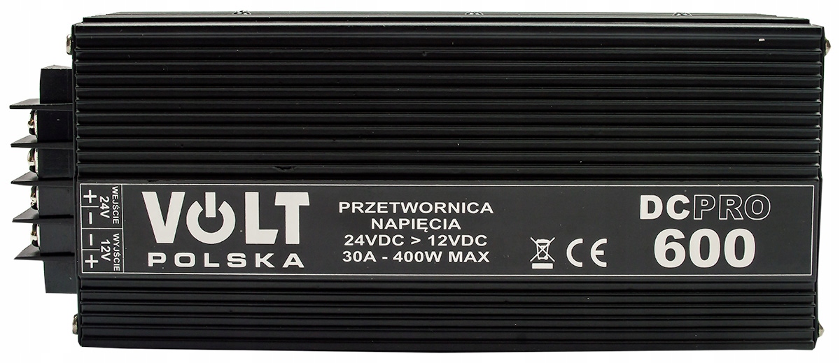 REDUKTOR NAPIECIA 24 12V PRZETWORNICA PRADU 600W P Brand Volt