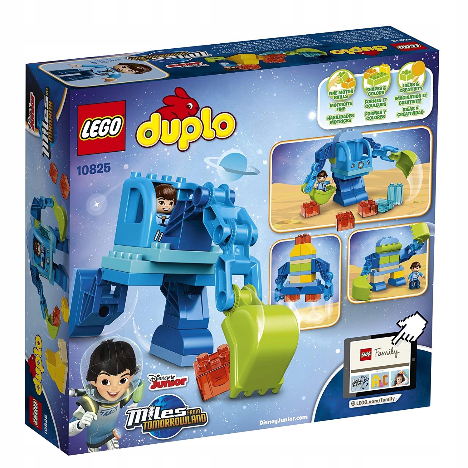 LEGO Duplo 10825 Maszyna krocząca Milesa NOWY Marka LEGO