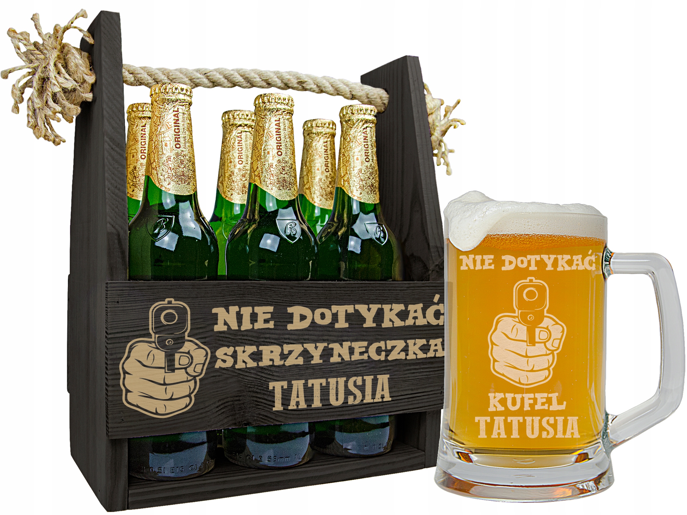 

Nosidło Na Piwo Kufel Na Dzień Ojca Dla Taty