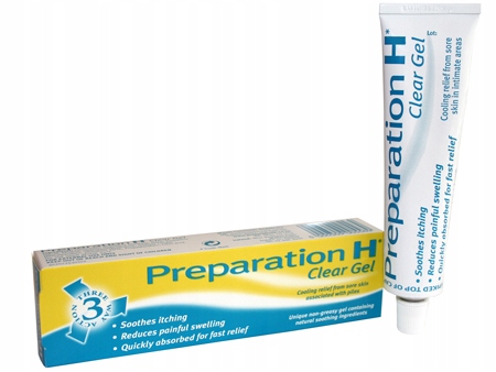 

Preparation H *clear Gel * Żel na hemoroidy * 25 g